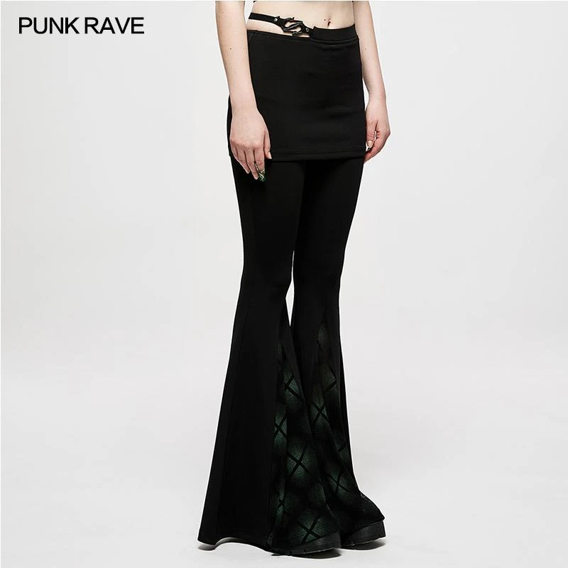 Punk Rave Vivian Flares Ladies 7 Punk Rave Vivian Flares Ladies