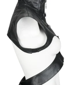 Ladies Punk Rave Wide Shoulder Vest