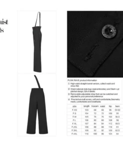 Ladies Punk Rave Zadie Wide Leg Trousers 17 Ladies Punk Rave Zadie Wide Leg Trousers