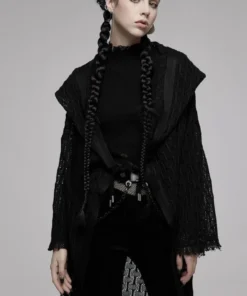 Ladies Punk Rave Zeria Hooded Cardigan