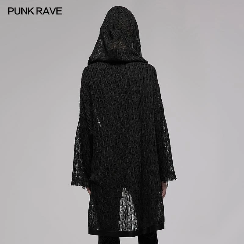 Ladies Punk Rave Zeria Hooded Cardigan 7 Ladies Punk Rave Zeria Hooded Cardigan
