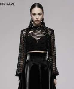 Punk Rave Zola Cropped Hoodie