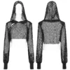 Punk Rave Zola Cropped Hoodie
