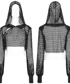 Punk Rave Zola Cropped Hoodie