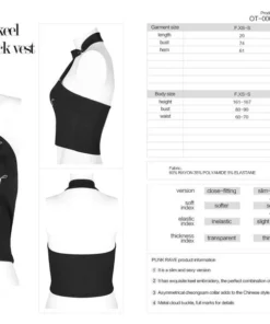 Punk Rave Bliss Halter Top - Dragon