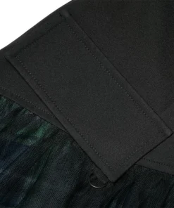 Ladies Punk Rave Gianna Mesh Overlay Skirt - Black & Green 27 Ladies Punk Rave Gianna Mesh Overlay Skirt - Black & Green