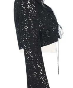 Punk Rave Willow Hooded Bolero 19 Punk Rave Willow Hooded Bolero