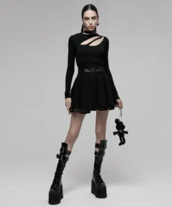 Punk Rave Dark Rabbit Plush Toy