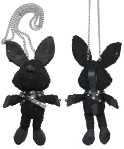 Punk Rave Dark Rabbit Plush Toy