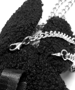 Punk Rave Dark Rabbit Plush Toy