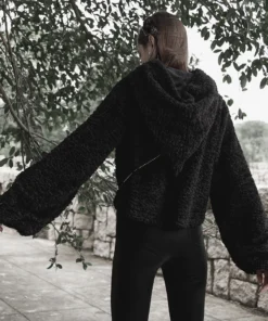 Ladies Punk Rave Cat Paw Pullover