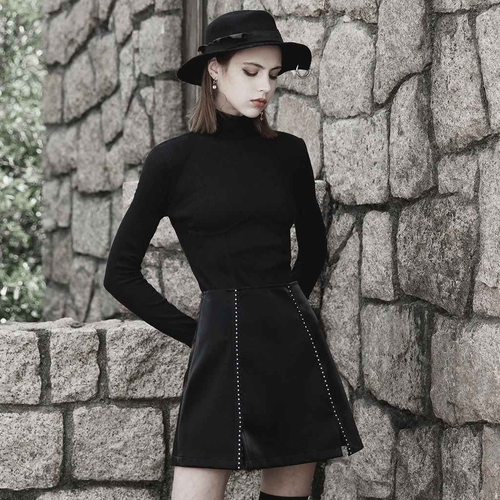 Punk Rave Ethelinda Turtleneck Top 4 Punk Rave Ethelinda Turtleneck Top