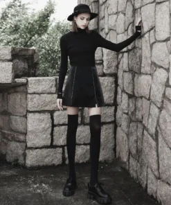 Punk Rave Ethelinda Turtleneck Top 11 Punk Rave Ethelinda Turtleneck Top