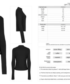Punk Rave Sorcha Long Sleeve Top Black Ladies 11 Punk Rave Sorcha Long Sleeve Top Black Ladies