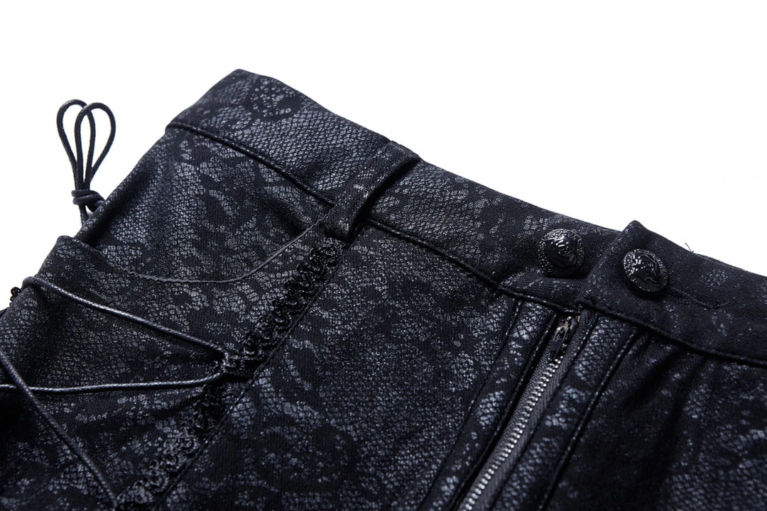 Ladies Dark In Love Gothic Bijou Trousers 11 Ladies Dark In Love Gothic Bijou Trousers