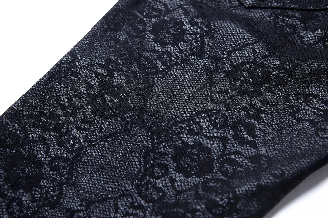 Ladies Dark In Love Gothic Bijou Trousers 10 Ladies Dark In Love Gothic Bijou Trousers