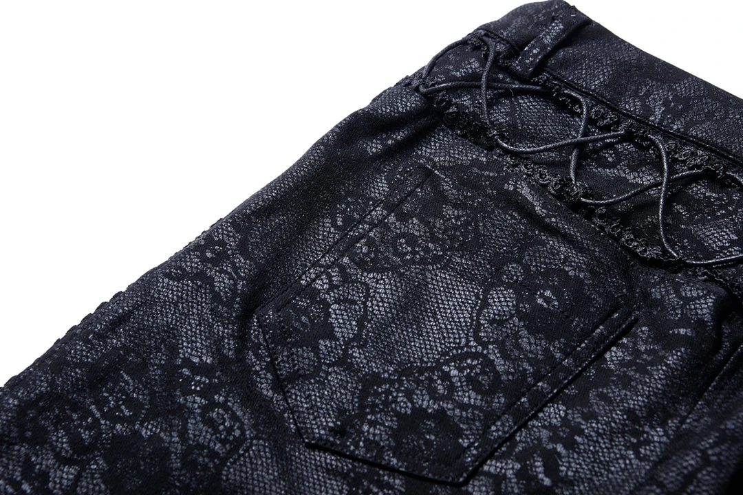 Ladies Dark In Love Gothic Bijou Trousers 9 Ladies Dark In Love Gothic Bijou Trousers
