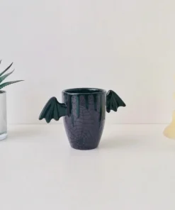 Weird & Wonderful Ceramics Purple Web Wing Mug 11 Weird & Wonderful Ceramics Purple Web Wing Mug