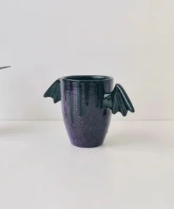 Weird & Wonderful Ceramics Purple Web Wing Mug 12 Weird & Wonderful Ceramics Purple Web Wing Mug