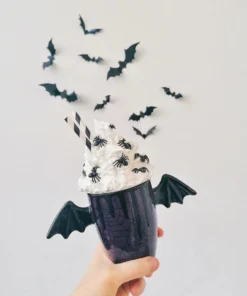 Weird & Wonderful Ceramics Purple Web Wing Mug