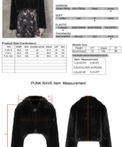 Ladies Punk Rave Alanza Jacket