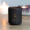 Gothic Gifts Pentagram Tealight Holder 2 Gothic Gifts Pentagram Tealight Holder