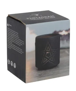 Gothic Gifts Pentagram Tealight Holder