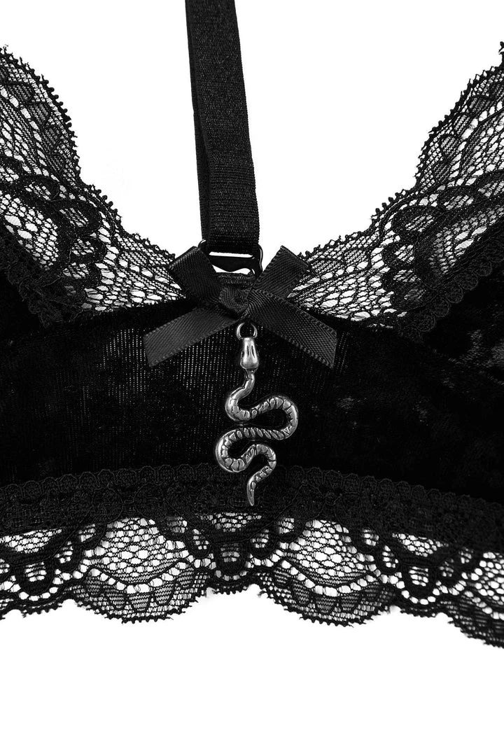 Killstar Pin Stuck Bra Black 7 Killstar Pin Stuck Bra Black