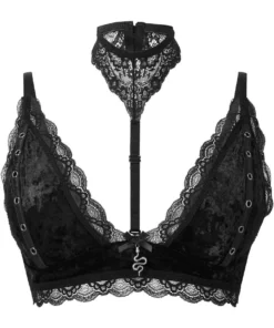 Killstar Pin Stuck Bra Black 11 Killstar Pin Stuck Bra Black