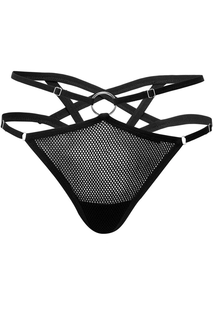 Killstar Possess Me Fishnet Panty Black 3 Killstar Possess Me Fishnet Panty Black