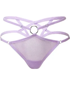 Killstar Possess Me Fishnet Panty Lilac