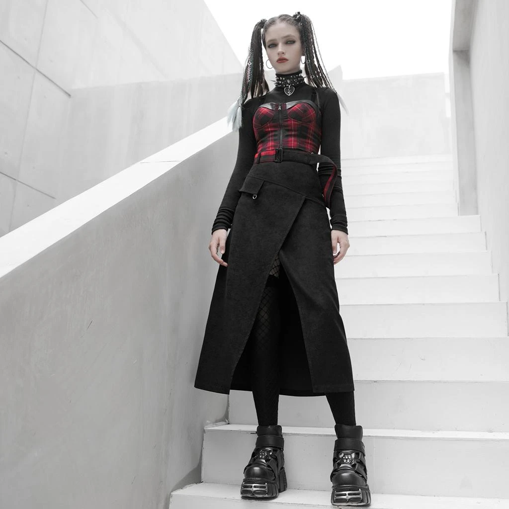 Punk Rave Arella Tartan Crop Top 10 Punk Rave Arella Tartan Crop Top