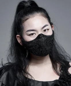 Punk Rave Myra Filigree Pattern Beaded Face Covering Accessories