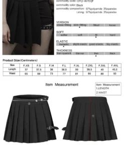 Punk Rave Cyradis Mini Skirt