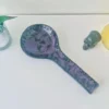 Weird & Wonderful Ceramics Purple Skull Large Spoon Rest