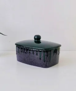 Weird & Wonderful Ceramics Purple Web Butter Bowl 8 Weird & Wonderful Ceramics Purple Web Butter Bowl