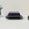 New Arrivals Weird & Wonderful Ceramics Purple Web Butter Dish