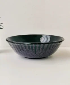 Weird & Wonderful Ceramics Purple Web Pasta Bowl