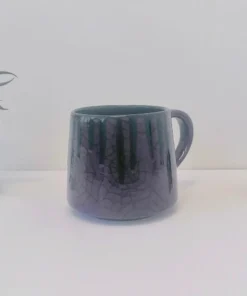 New Arrivals Weird & Wonderful Ceramics Purple Web Stumpy Mug
