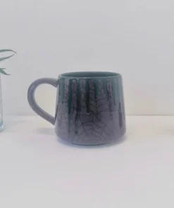 New Arrivals Weird & Wonderful Ceramics Purple Web Stumpy Mug