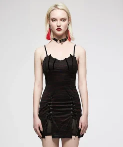 Ladies Punk Rave Auriga Mini Dress