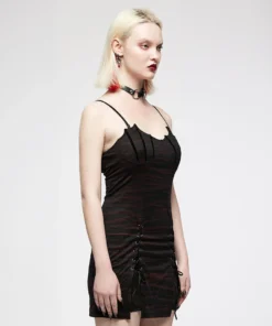 Ladies Punk Rave Auriga Mini Dress