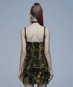 Punk Rave Elantra Mini Dress Black / Yellow 15 Punk Rave Elantra Mini Dress Black / Yellow