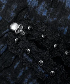 Punk Rave Elantra Dress Blue / Black Ladies