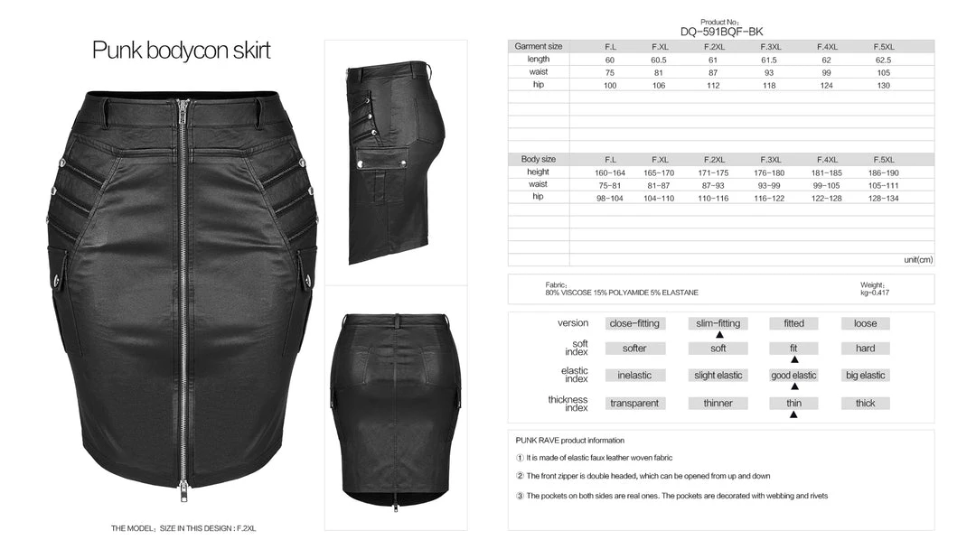 New Arrivals Punk Rave Ida Skirt 11 New Arrivals Punk Rave Ida Skirt