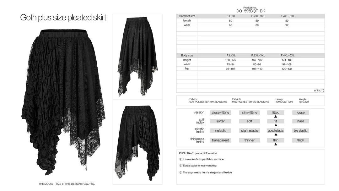 Punk Rave Aletta Skirt 9 Punk Rave Aletta Skirt