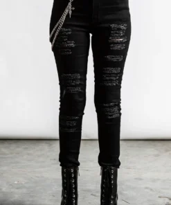 Killstar R.I.P. Slash Jeans Ladies