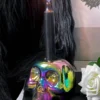 Killstar Rainbow Skulls Candle Holder Homeware
