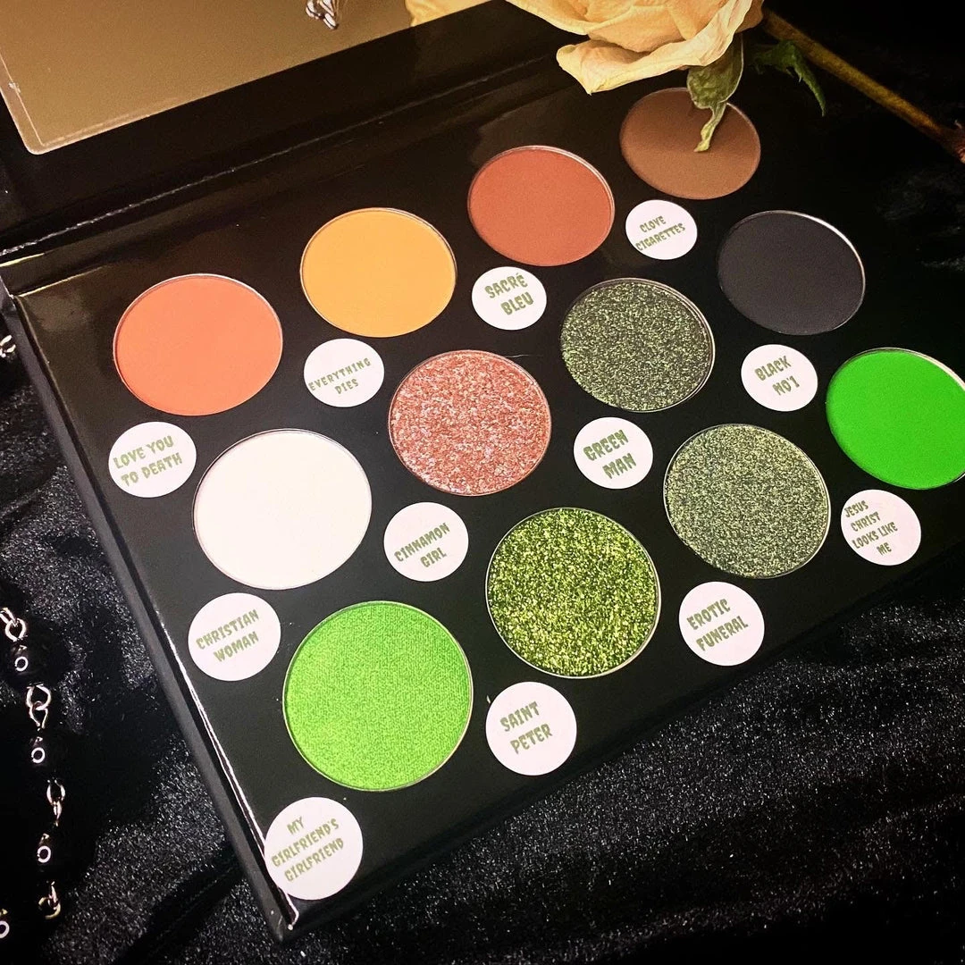 Radioactive Unicorn Jesus Christ Looks Like Me Eyeshadow Palette 3 Radioactive Unicorn Jesus Christ Looks Like Me Eyeshadow Palette