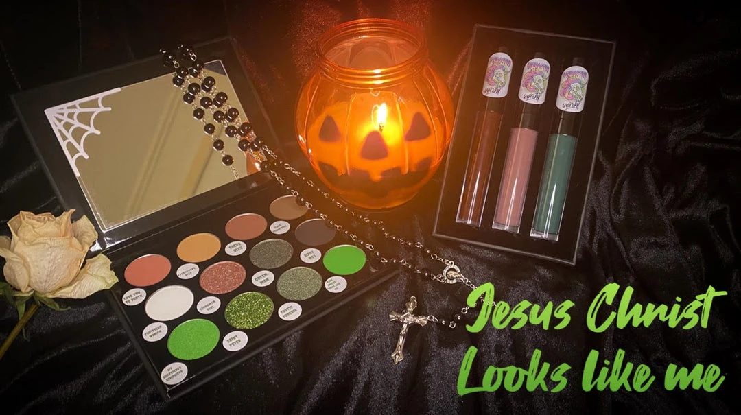 Radioactive Unicorn Jesus Christ Looks Like Me Eyeshadow Palette 7 Radioactive Unicorn Jesus Christ Looks Like Me Eyeshadow Palette